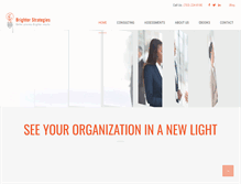 Tablet Screenshot of brighterstrategies.com